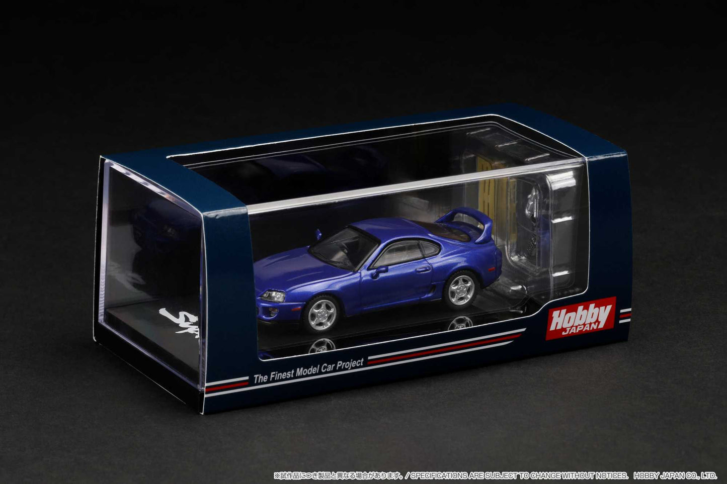 Hobby Japan 1/64 Toyota Supra RZ (A80) w/ engine display model