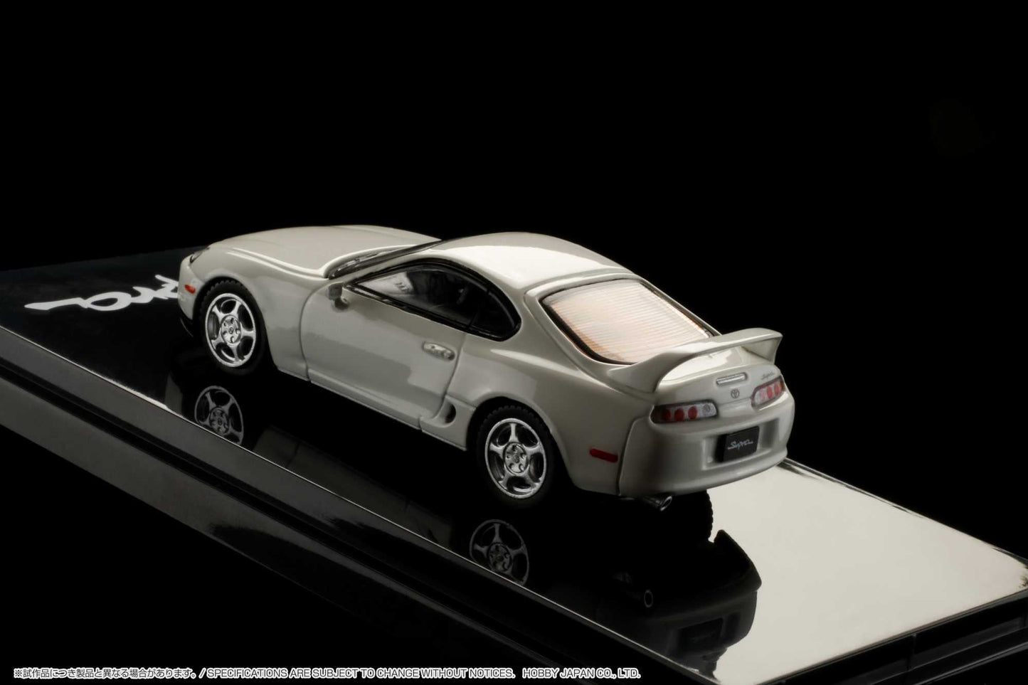 Hobby Japan 1/64 Toyota Supra RZ (A80) w/ engine display model