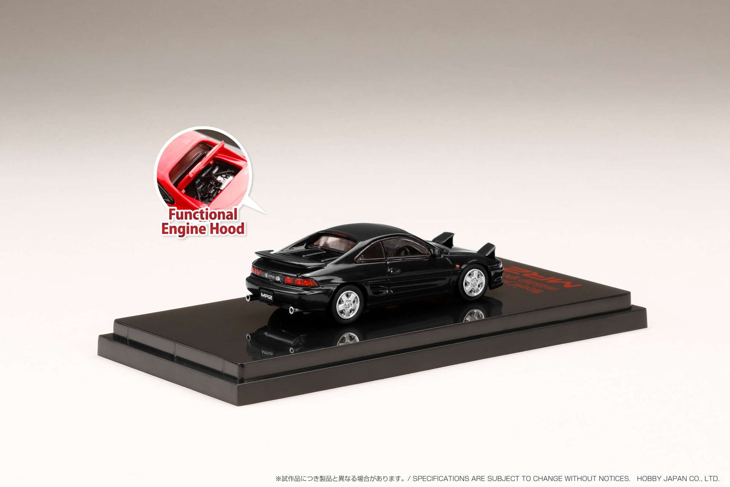 Hobby Japan 1/64 Toyota MR2 (SW20) GT-S 1996 (Open Headlights)