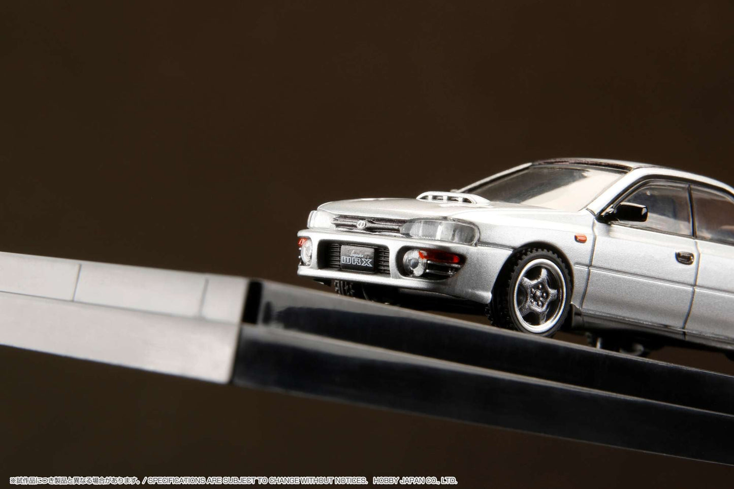 Hobby Japan 1/64 SUBARU IMPREZA WRX (GC8) 1992 with Engine Display Model