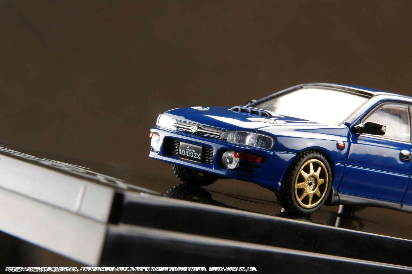 Hobby Japan 1/64 SUBARU IMPREZA WRX (GC8) 1992 Customized Version with Engine Display Model
