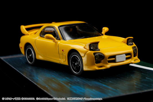 HJ 1/64 Mazda RX-7 (FD3S) Project D / Keisuke Takahashi (INITIAL D - Diorama Set)