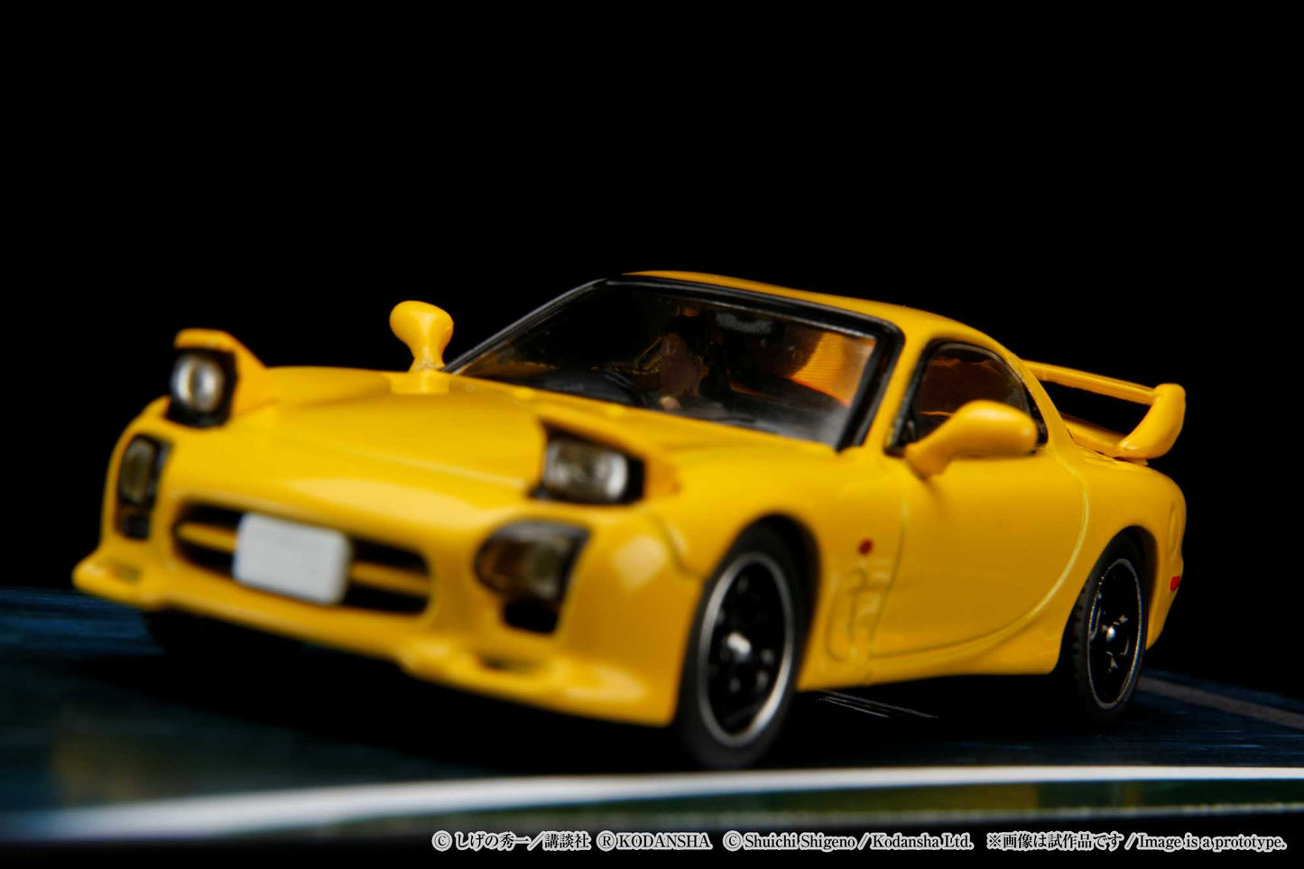 HJ 1/64 Mazda RX-7 (FD3S) Project D / Keisuke Takahashi (INITIAL D - Diorama Set)