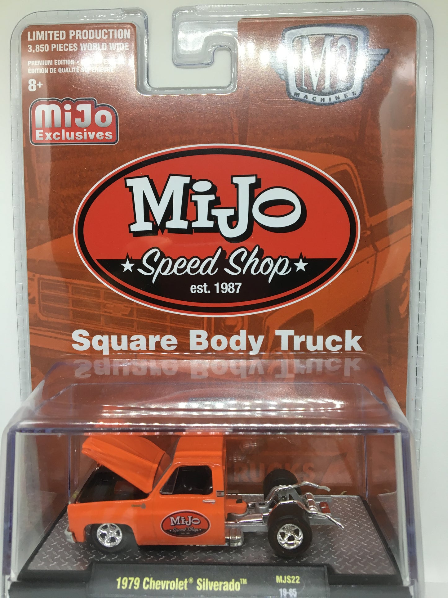 M2 1:64 1979 Chevy Silverado Square Body No Bed Mijo Speed Shop