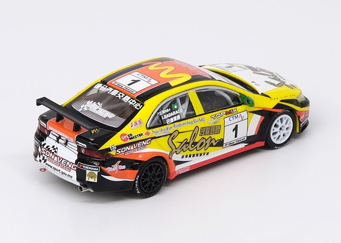 Inno64 1:64 HONDA ACCORD Euro-R (CL7) #1 Macau Grand Prix CTM Cup 2012J. Badaraco