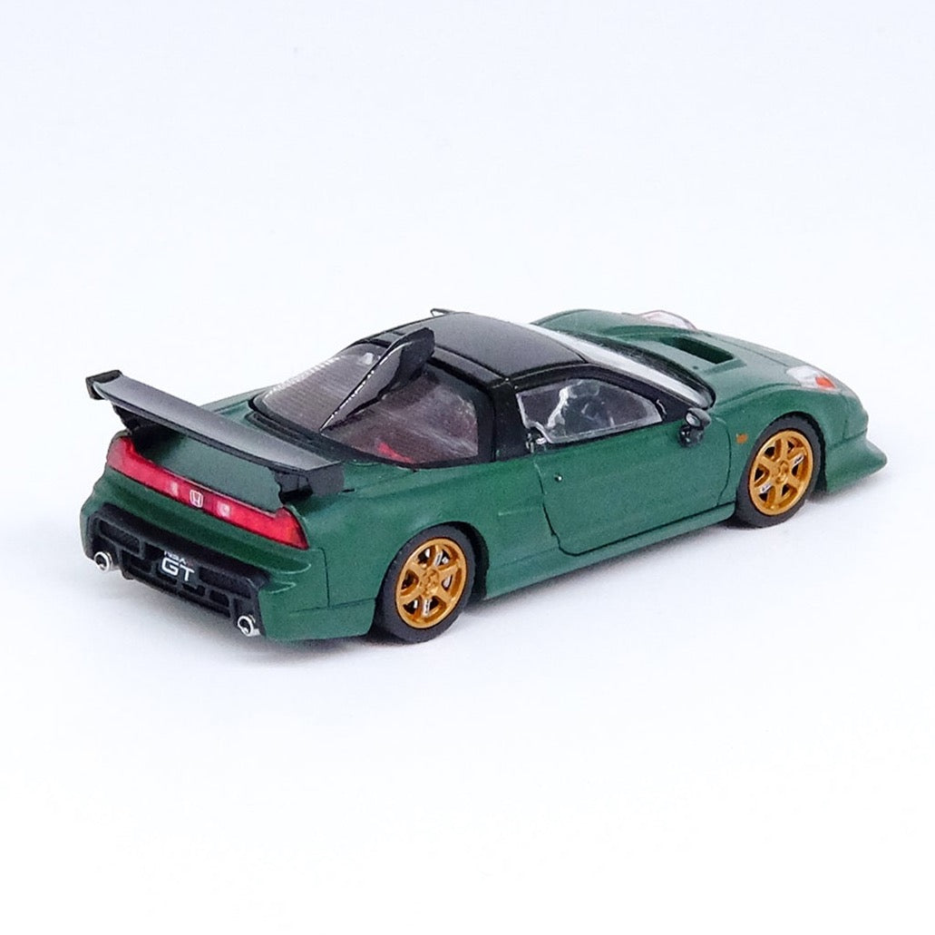 Inno64 1/64 HONDA NSX-R GT (NA2) Matt Green With Extra Wheels