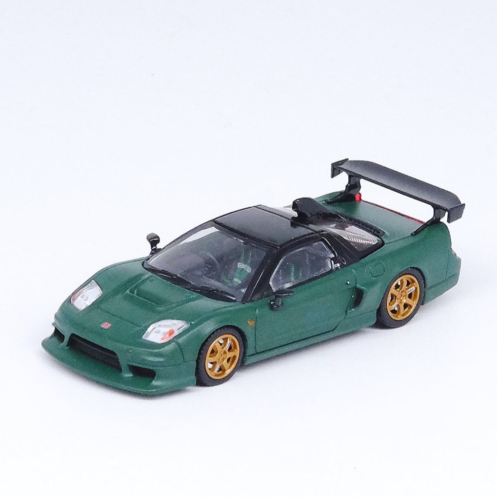 Inno64 1/64 HONDA NSX-R GT (NA2) Matt Green With Extra Wheels