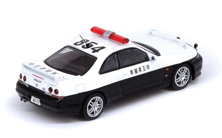 Inno64 1/64 NISSAN SKYLINE GT-R R33 Saitama Prefectural Police Car