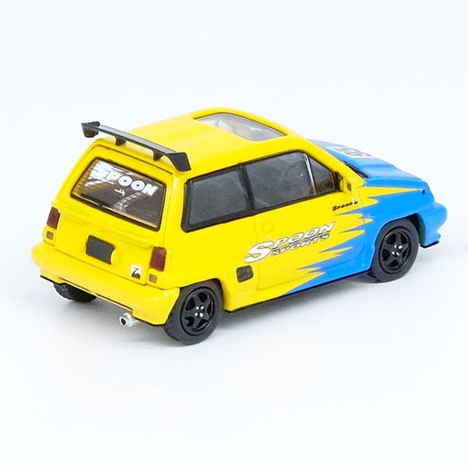 Inno64 HONDA CITY TURBO II "SPOON SPORTS" Custom Livery With MOTOCOMPO