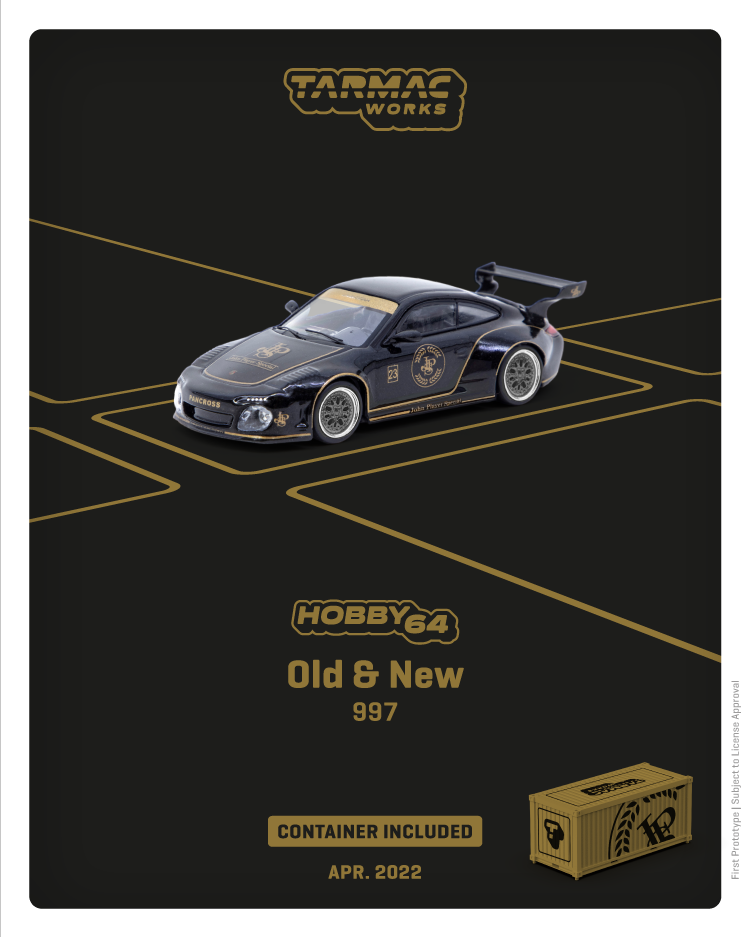 Tarmac Works 1/64 Old & New 997 - JPS *** With Container ***