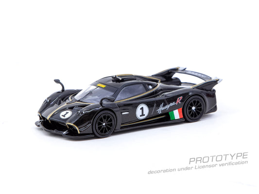Tarmac Works 1:64 Pagani Huayra R Nero Oro