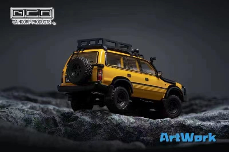 GCD 1:64 LC80 VX Turbo LHD - Yellow