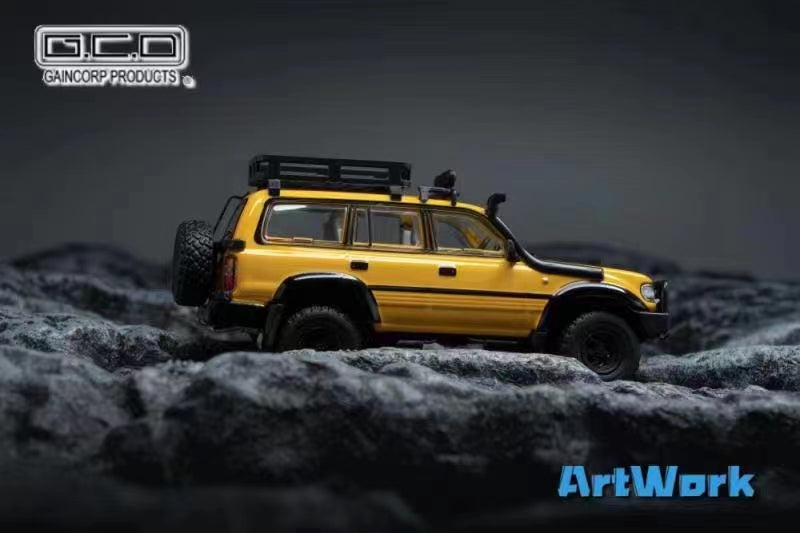 GCD 1:64 LC80 VX Turbo LHD - Yellow