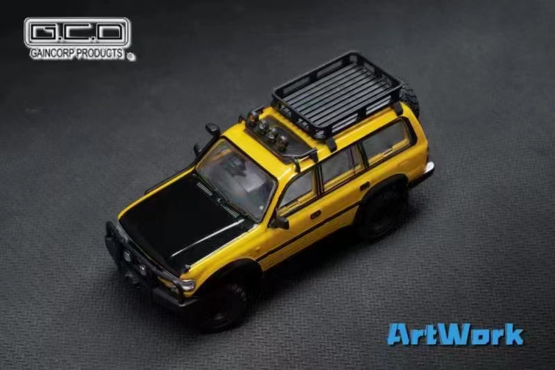 GCD 1:64 LC80 VX Turbo LHD - Yellow