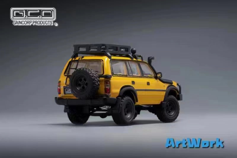 GCD 1:64 LC80 VX Turbo LHD - Yellow