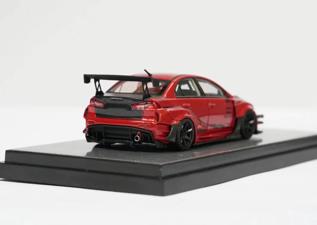 404 Error 1/64 Lancer Evolution EVO X Varis Wildbody Refit Version Red