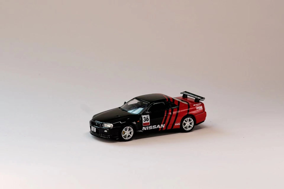 Stance Hunters 1/64 Skyline GT-R R34 Nismo Z-Tune - ADVAN