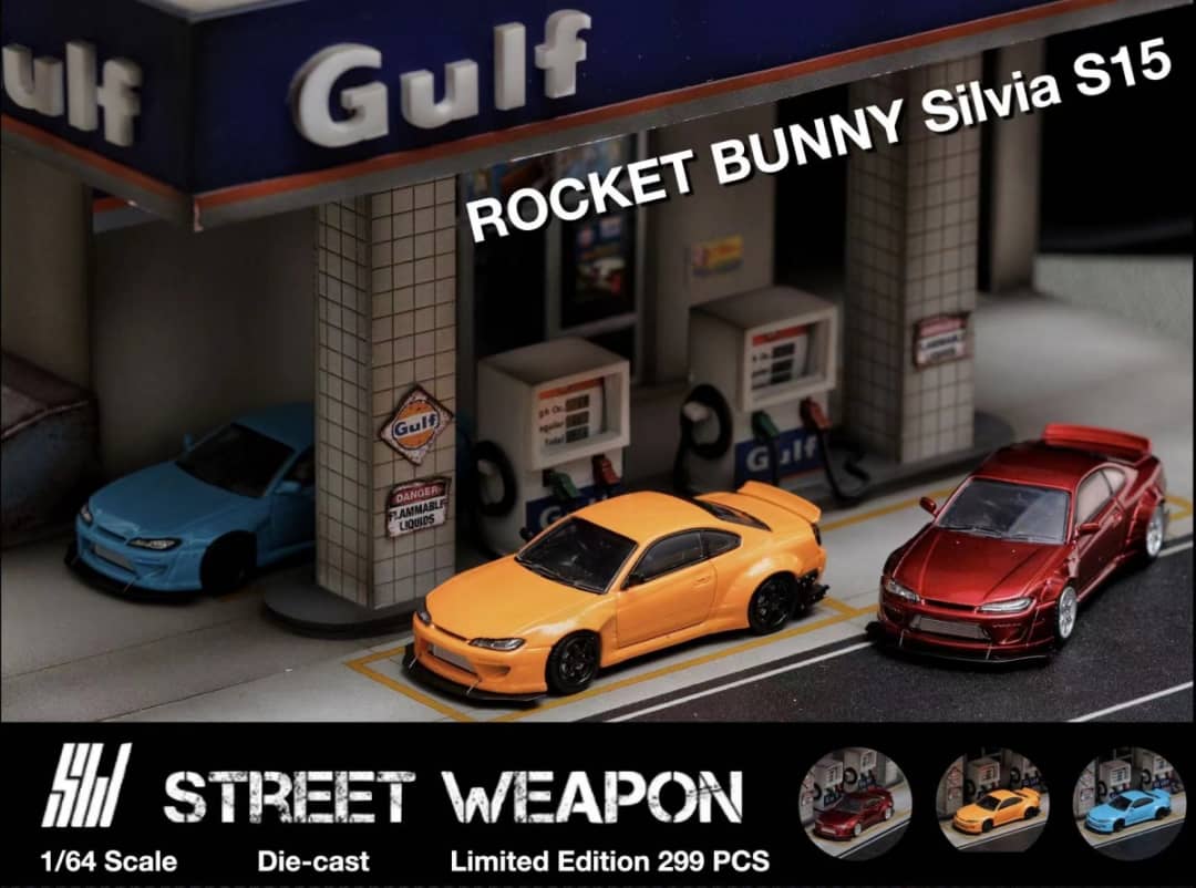 Street Weapon 1/64 Silvia S15 Pandem Rocket Bunny