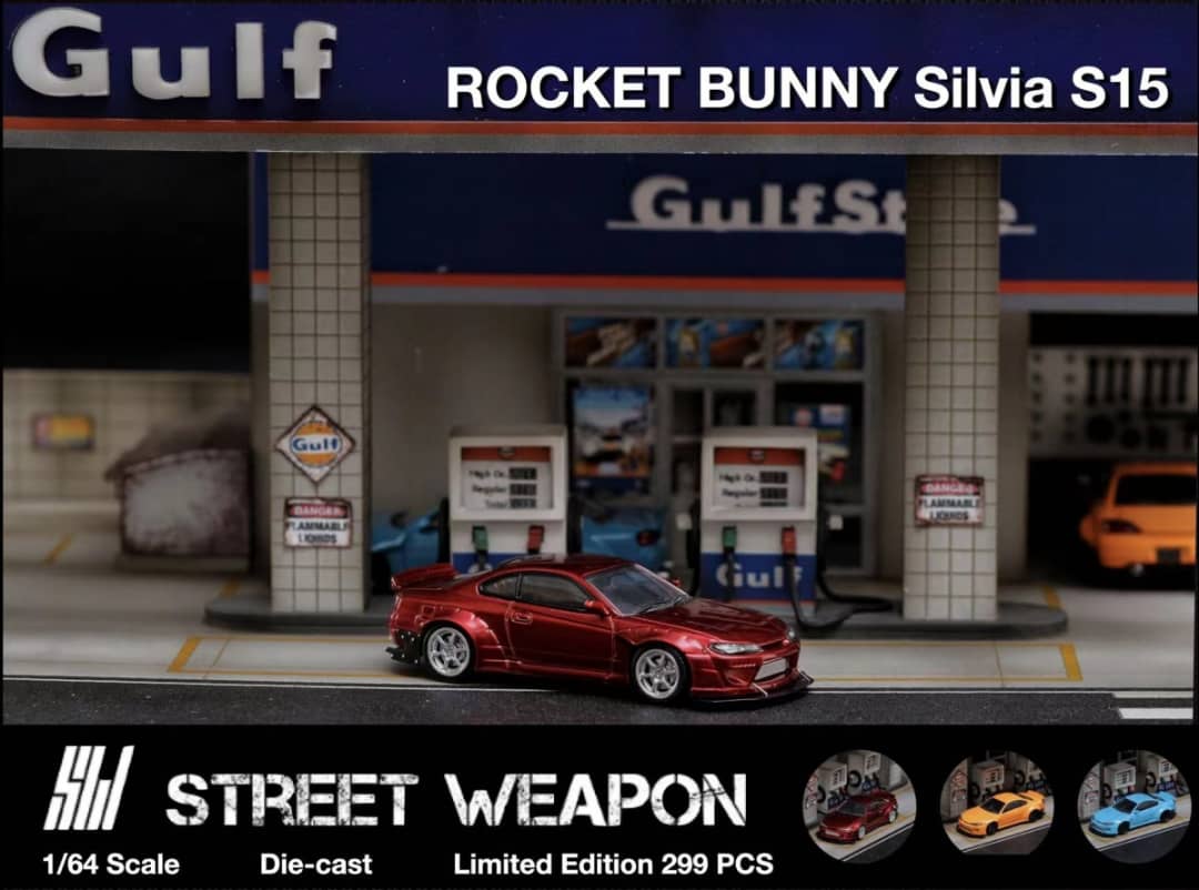 Street Weapon 1/64 Silvia S15 Pandem Rocket Bunny