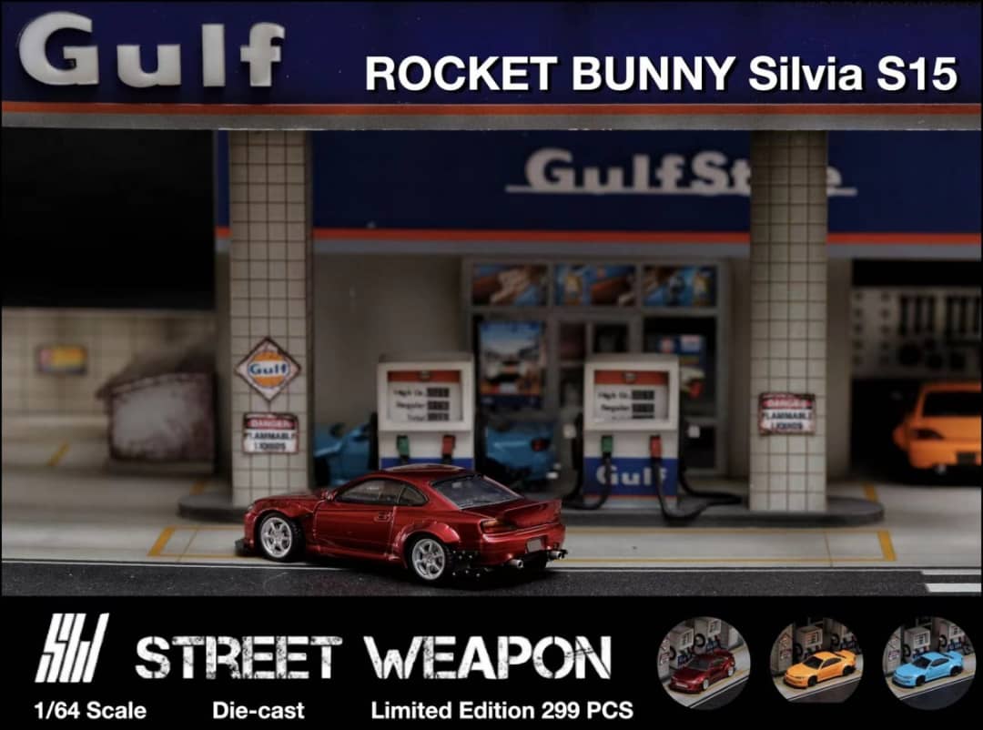 Street Weapon 1/64 Silvia S15 Pandem Rocket Bunny
