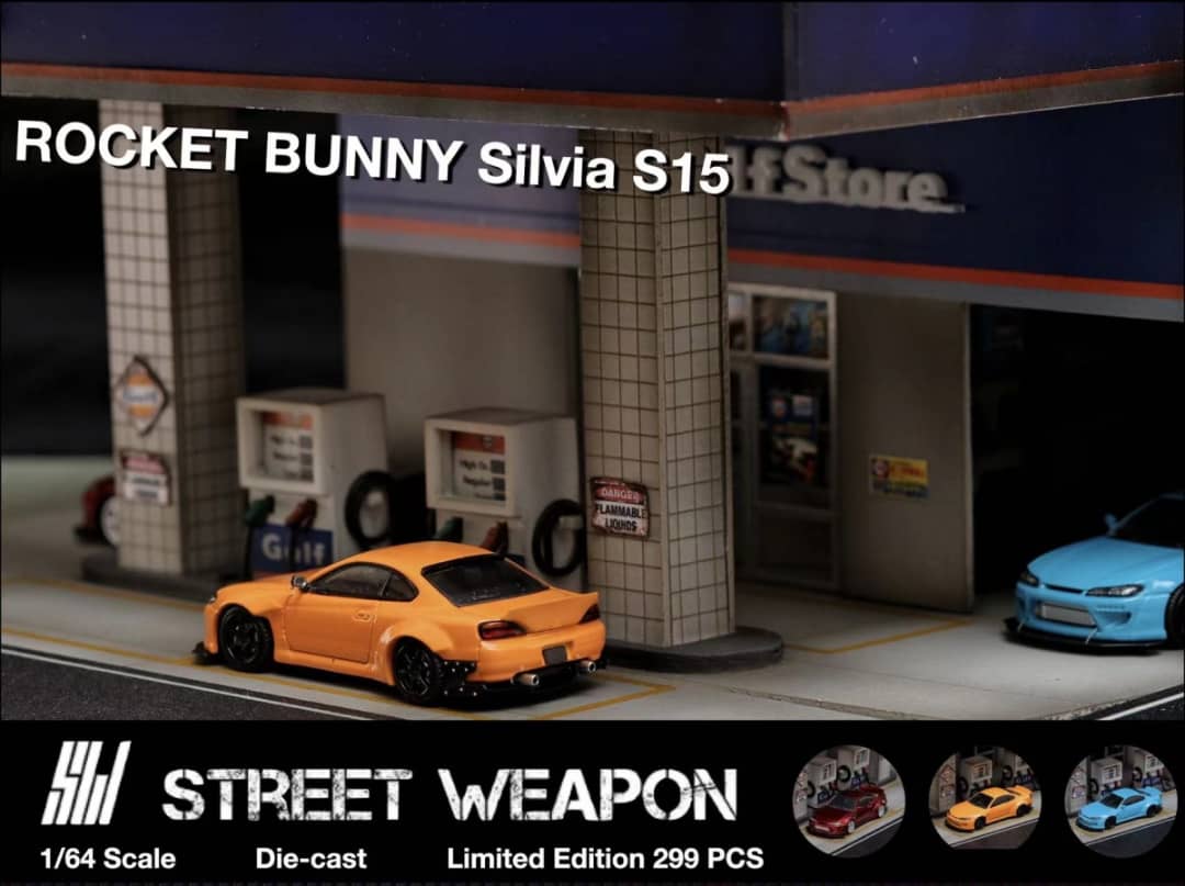 Street Weapon 1/64 Silvia S15 Pandem Rocket Bunny