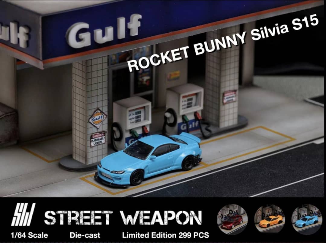 Street Weapon 1/64 Silvia S15 Pandem Rocket Bunny