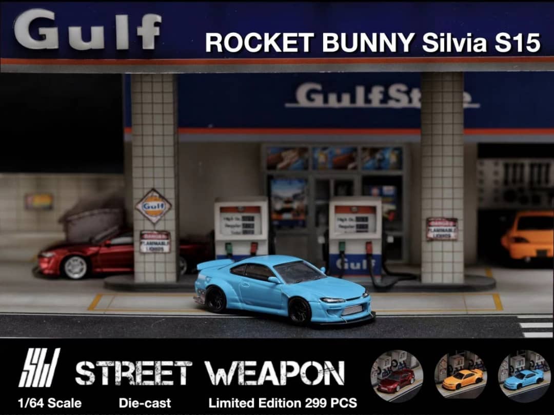 Street Weapon 1/64 Silvia S15 Pandem Rocket Bunny