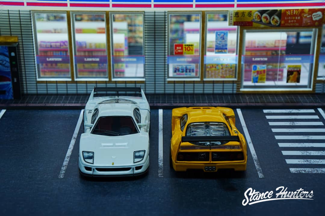 Stance Hunter 1/64 F40 LM (Openable tail-hood,Visible engine)