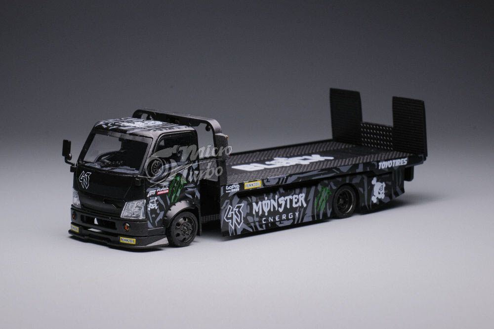 Microturbo 1:64 300 Series II - Custom "Ken Block" Tow Truck Monster 43# Livery