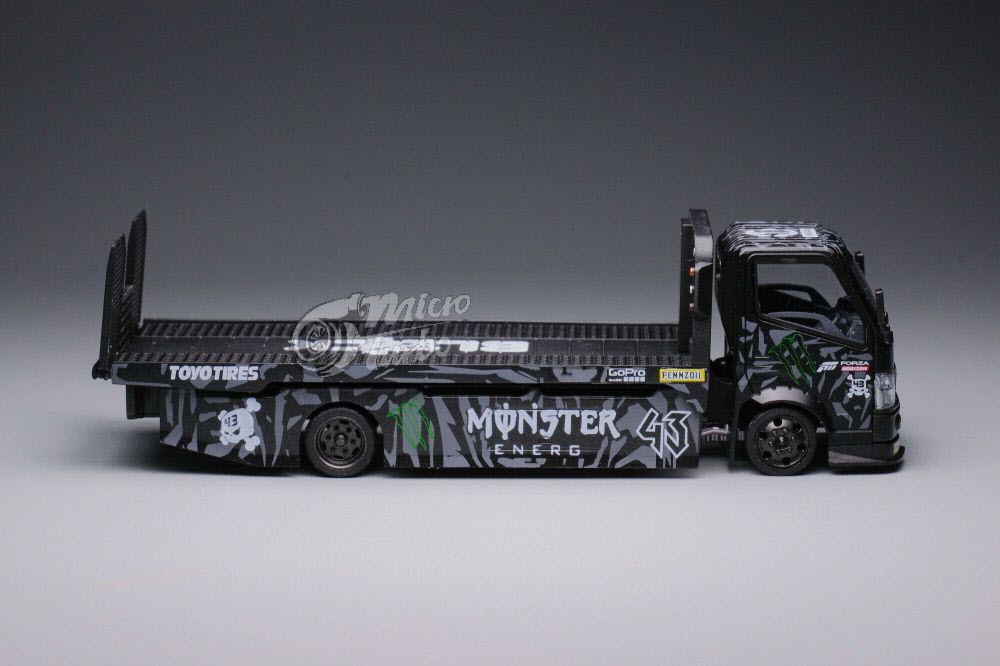 Microturbo 1:64 300 Series II - Custom "Ken Block" Tow Truck Monster 43# Livery