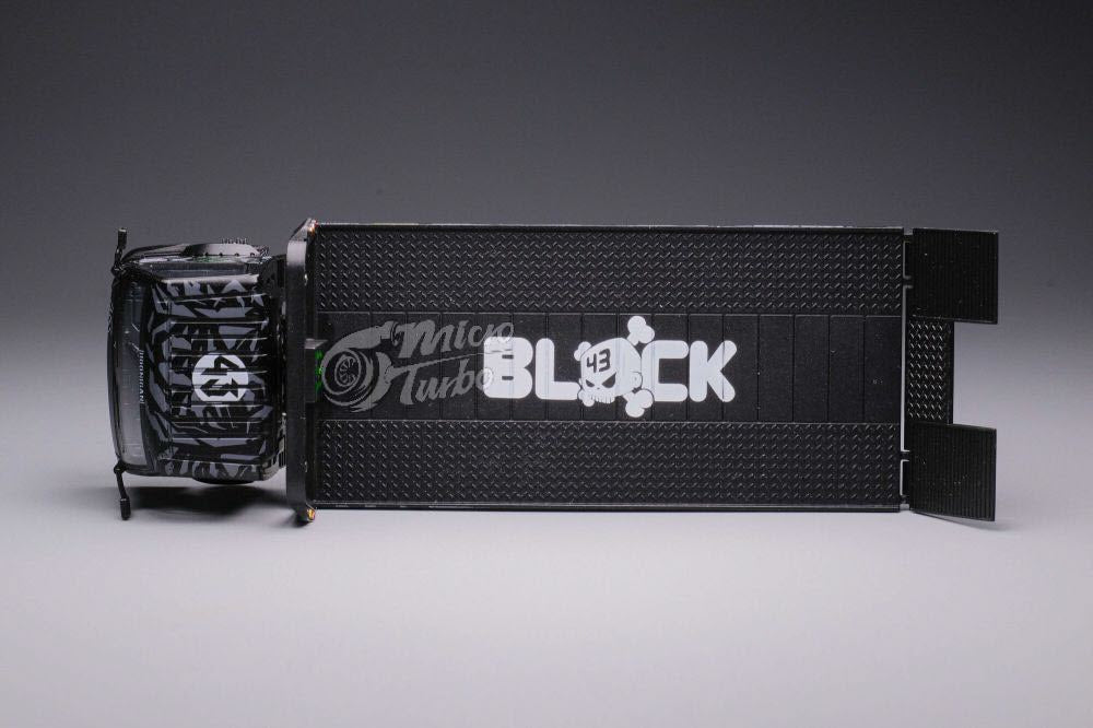 Microturbo 1:64 300 Series II - Custom "Ken Block" Tow Truck Monster 43# Livery