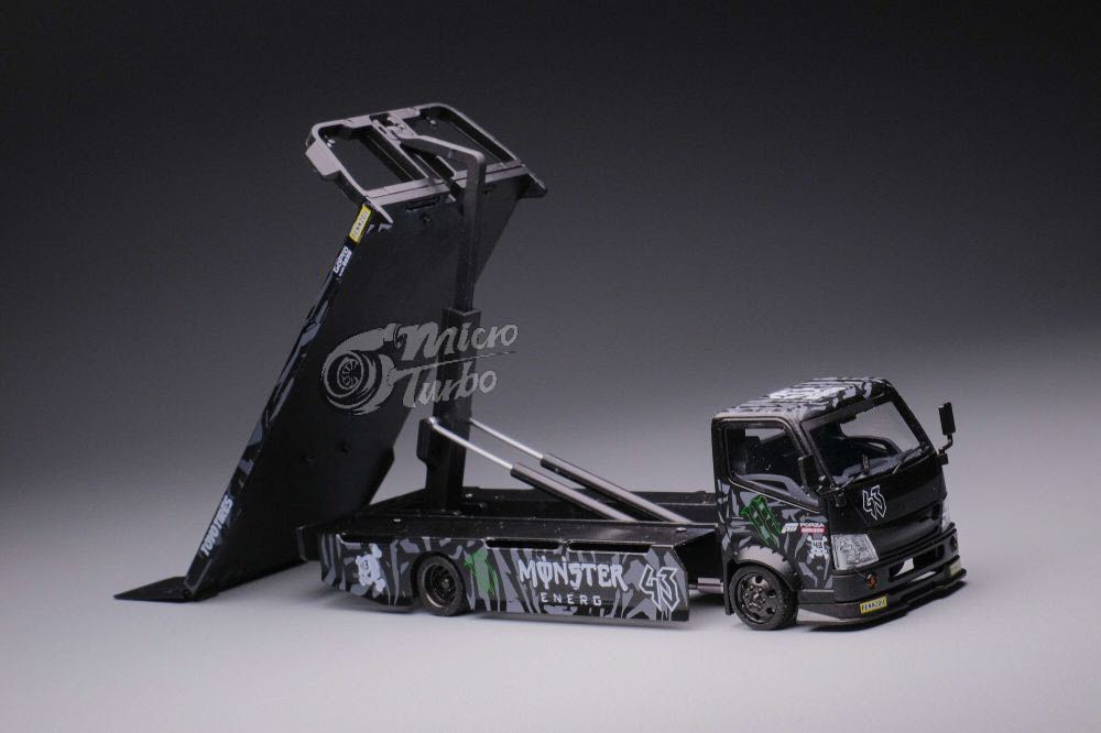 Microturbo 1:64 300 Series II - Custom "Ken Block" Tow Truck Monster 43# Livery