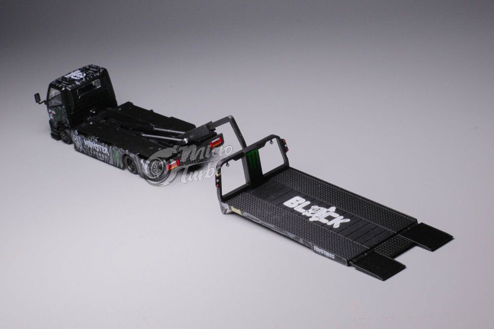 Microturbo 1:64 300 Series II - Custom "Ken Block" Tow Truck Monster 43# Livery