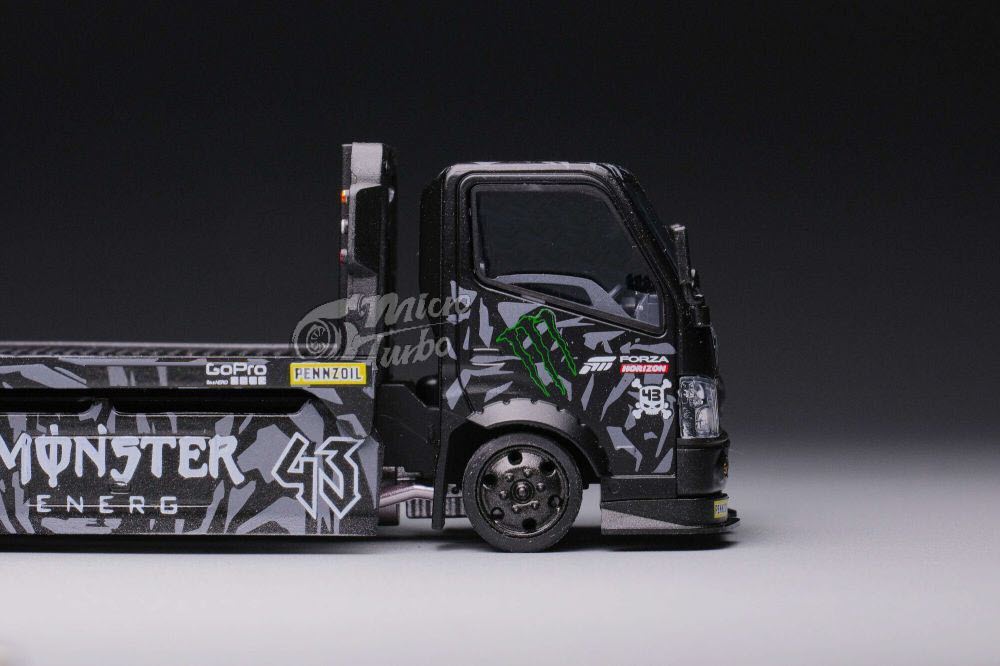 Microturbo 1:64 300 Series II - Custom "Ken Block" Tow Truck Monster 43# Livery