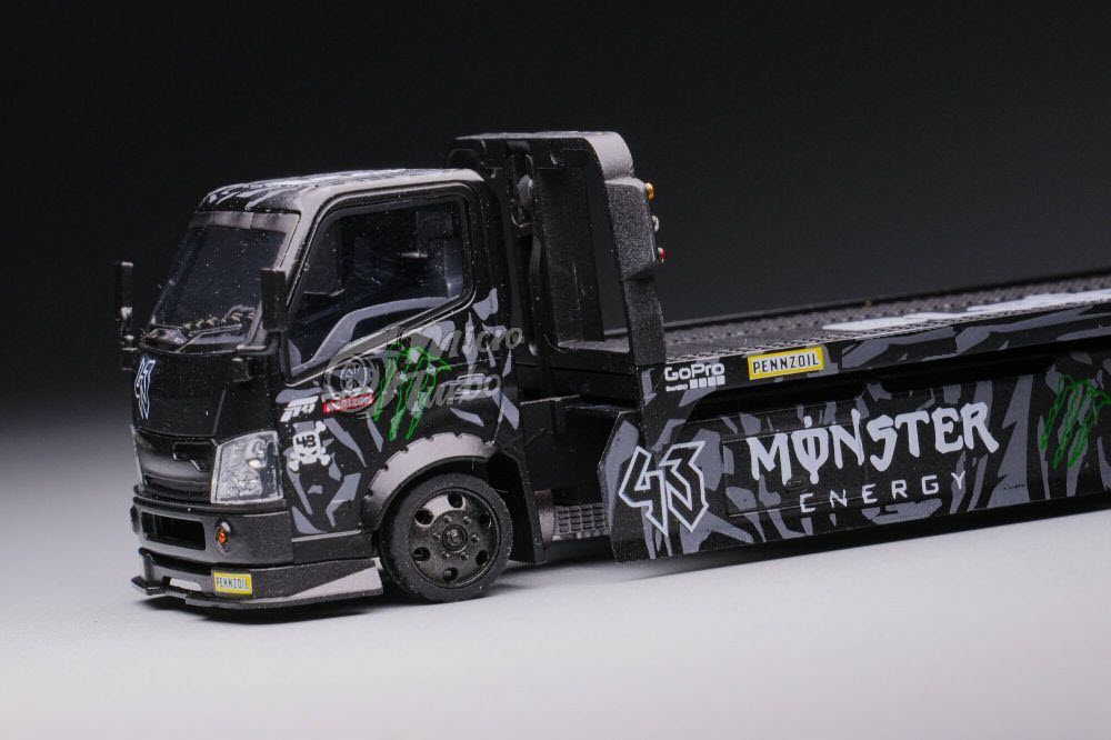 Microturbo 1:64 300 Series II - Custom "Ken Block" Tow Truck Monster 43# Livery