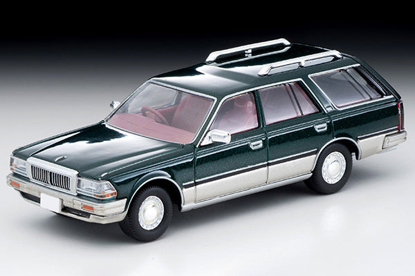 Tomica Limited Vintage 1/64 LV-N209b CEDRIC Wagon SGL Limited Green/Silver