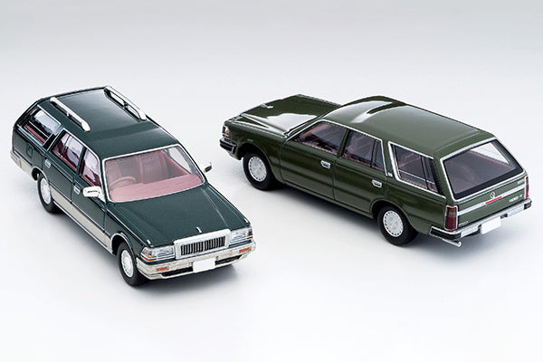 Tomica Limited Vintage 1/64 LV-N209b CEDRIC Wagon SGL Limited Green/Silver