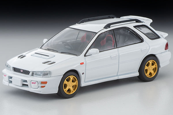 Tomytec 1/64 LV-N281a SUBARU IMPREZA Pure Sports WGN WRX STi Ver.Ⅴ White 98