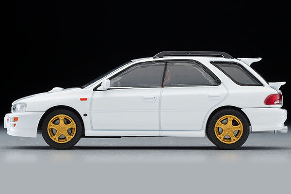 Tomytec 1/64 LV-N281a SUBARU IMPREZA Pure Sports WGN WRX STi Ver.Ⅴ White 98