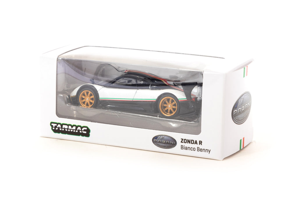 Tarmac Works 1/64 Pagani Zonda R Bianco Benny
