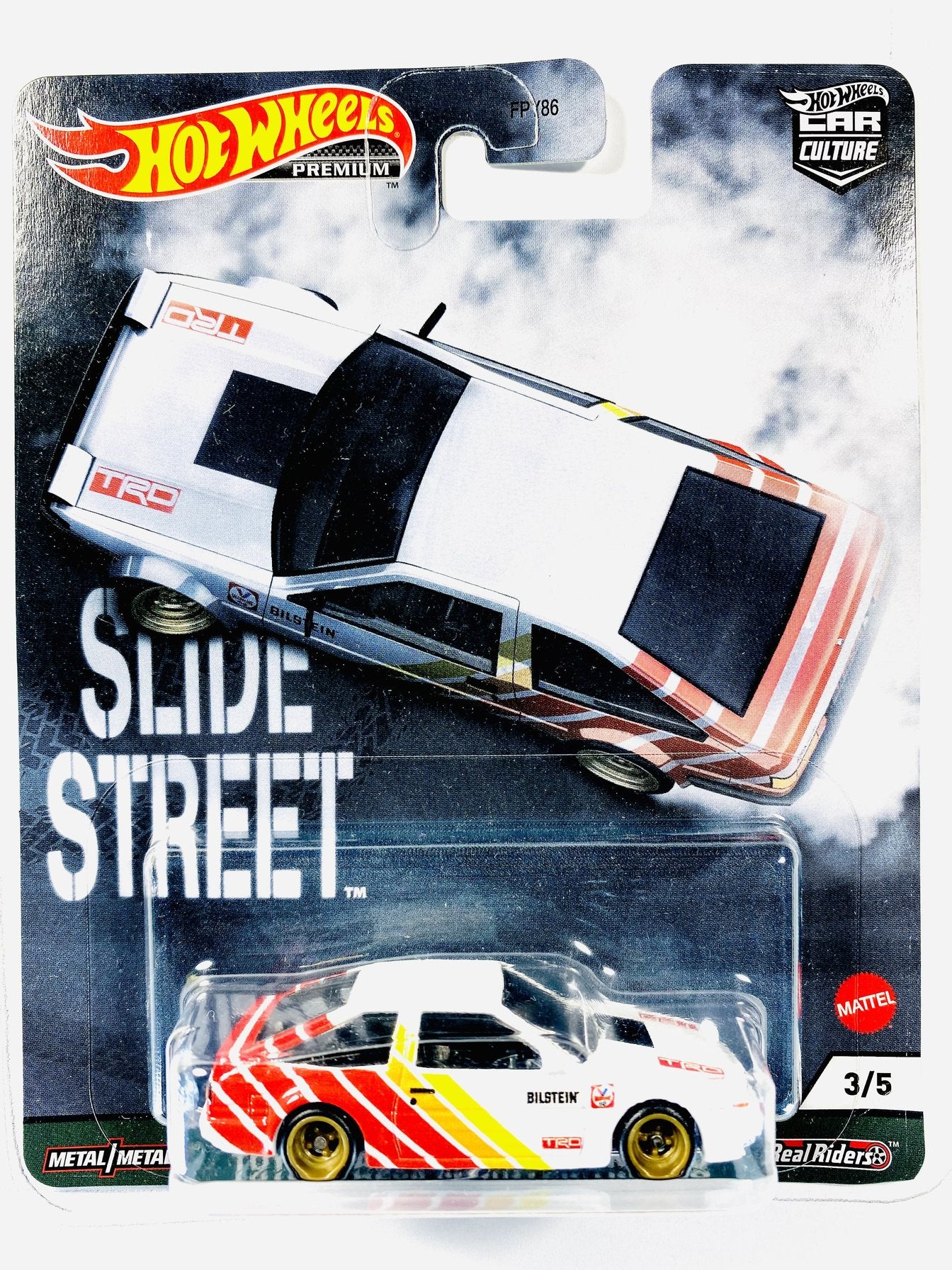 Hot Wheels 2021 Car Culture Slide Street Bilstein Toyota AE86 Sprinter Trueno