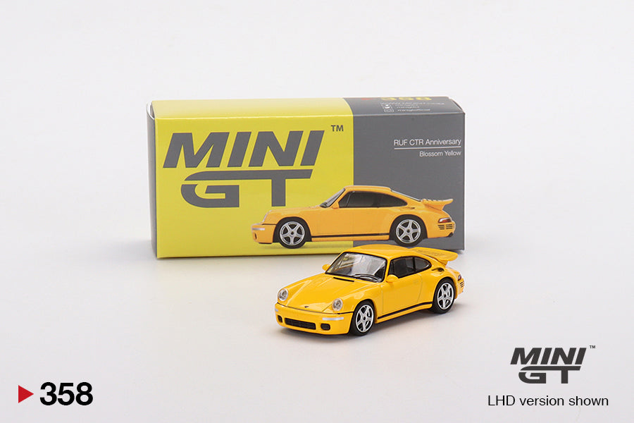 Mini GT 1/64 RUF CTR Anniversary (Blossom Yellow) ***in clamshell blisters***