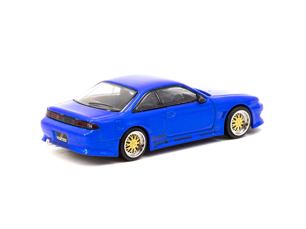 Tarmac Works 1/64 VERTEX Silvia S14 Blue Metallic