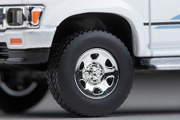 Tomytec 1/64 LV-N256b HILUX 4WD PICK UP Double Cab SSR White 1991