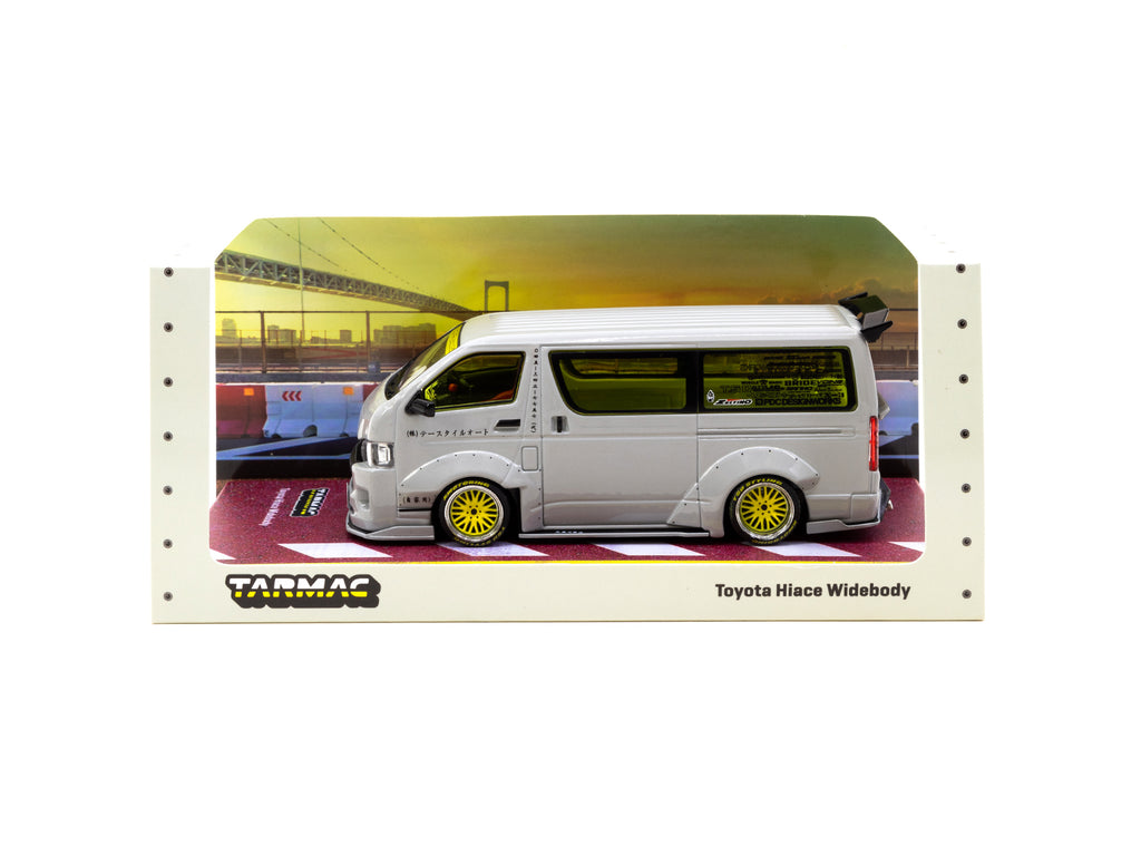Tarmac Works 1/43 Toyota Hiace Widebody Grey