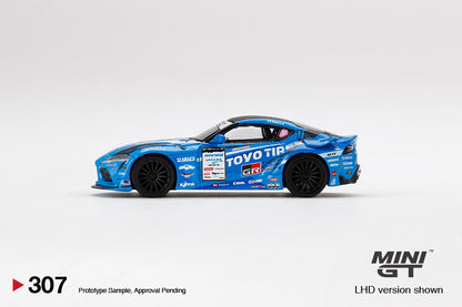 Mini GT 1:64 [Japan Exclusive] HKS Toyota GR Supra No.77 FAT FIVE RACING 2020 D1 Grand Prix ***in clamshell blisters***