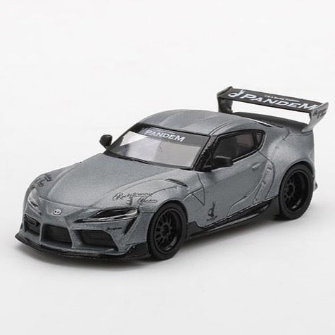 Mini GT 1:64 Mijo Exclusive Pandem Toyota GR Supra V1.0 Matte Grey Limited Edition ***in clamshell blisters***
