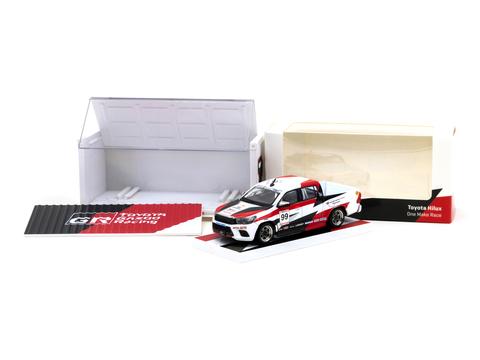 Tarmac Works 1/64 Toyota Hilux Revo One Make Race with Container