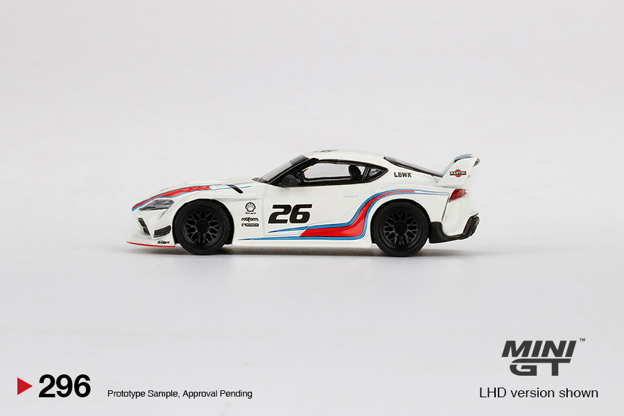 Mini GT 1/64 LB★WORKS Toyota GR Supra Martini Racing ***in clamshell blisters***