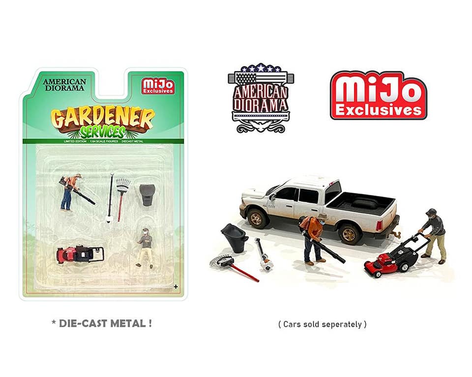 American Diorama 1:64 Mijo Exclusive Figures - Gardener